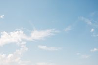 Kaboompics - Thin Clouds Across a Blue Coastal Sky
