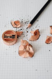 Kaboompics - Coloured Pencil Shavings