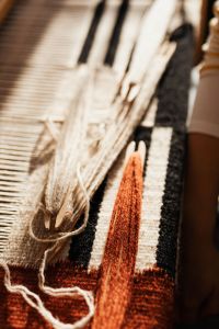 Kaboompics - Portrait View of a Wooden Weaving Loom