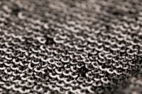 Kaboompics - Black and Silver Sequin Fabric Background