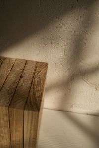 Kaboompics - Wood Block and Long Shadows in Still Life