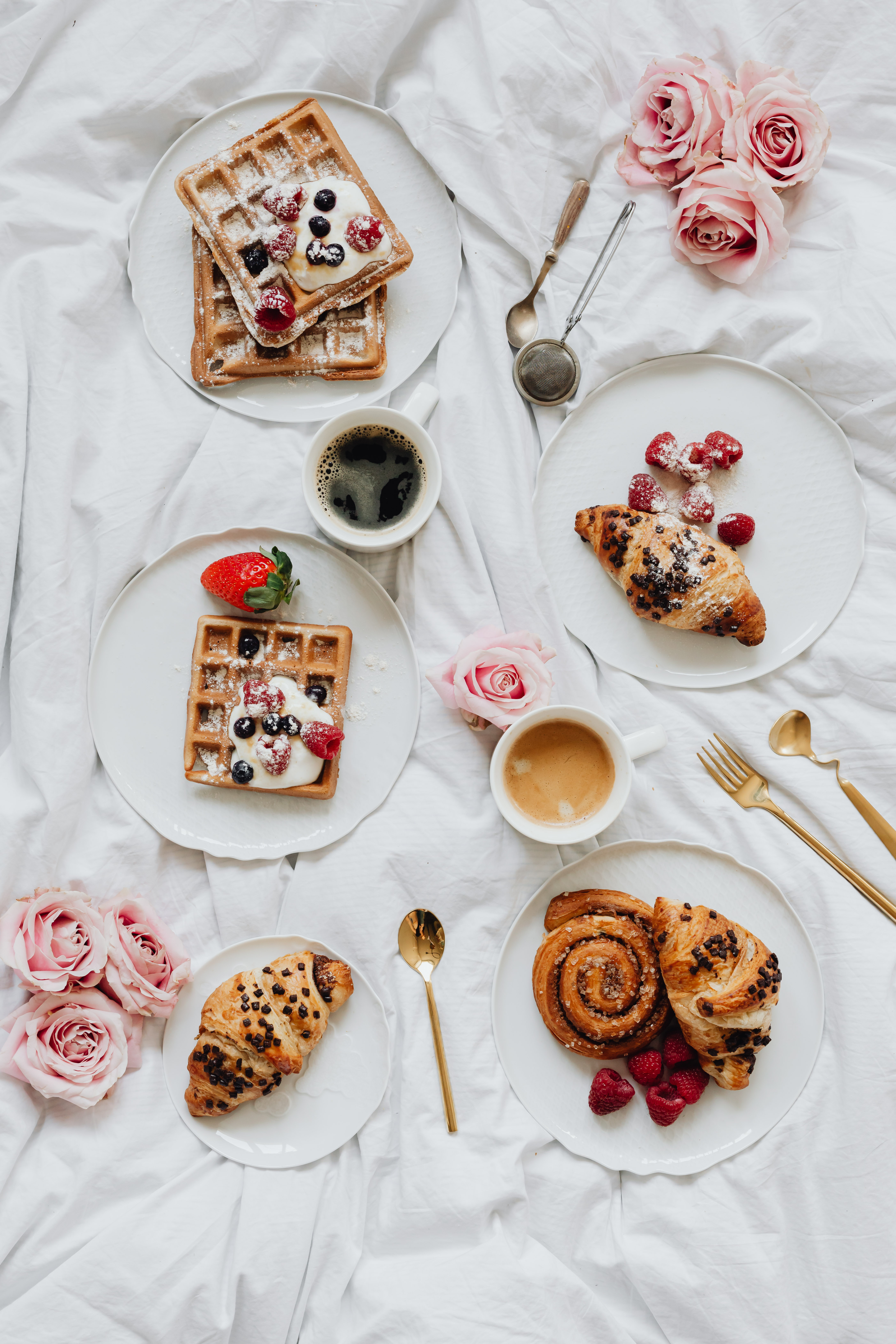 Waffles - Croissant - Cinnamon Roll - Home Decor